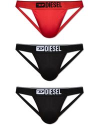 DIESEL - Three-Pack Jockstraps Umbr-Jockythreepack - Lyst