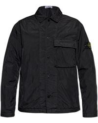 Stone Island - Lightweight Jacket With Pocket - Lyst