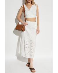 Paul Smith - Lace Top With Side Tie - Lyst