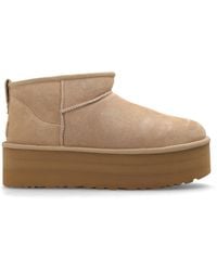 UGG - Ultra Mini Classic Boots With Plateau - Lyst