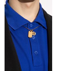 Versace - Necklace With Charms - Lyst