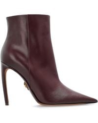 Dolce & Gabbana - Leather Ankle Boots With Heels - Lyst