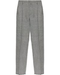 DSquared² - Wool Plaid Patterned Trousers - Lyst