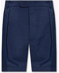 Bally - Pleat-Front Shorts - Lyst