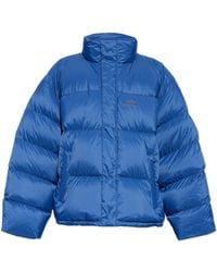 Balenciaga - Down Jacket With Stand-Up Collar - Lyst