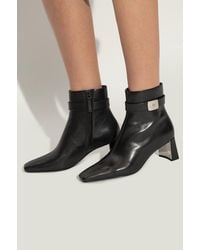 Tory Burch - Leather Ankle Boots 'Georgia' - Lyst