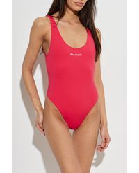 Balmain - One-Piece Swimsuit - Lyst