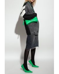 Balenciaga - Denim Skirt Shorts - Lyst