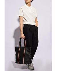 Emporio Armani - Trousers With Tapered Legs, - Lyst