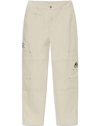 Moose Knuckles - Cotton Cargo Trousers - Lyst