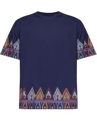 Etro - T-Shirt With A Pattern - Lyst