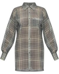 Coperni - Plaid Pattern Shirt - Lyst
