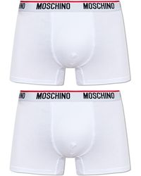 Moschino - 2-Pack Of Cotton Boxers - Lyst