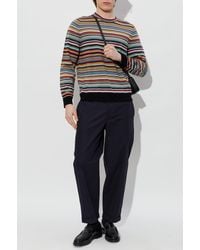 Paul Smith - Sweater With Striped Pattern - Lyst