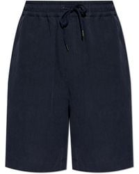 Giorgio Armani - Linen Shorts - Lyst