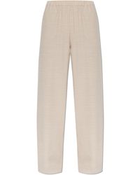 Fabiana Filippi - Wool Trousers With Straight-Leg Cut - Lyst