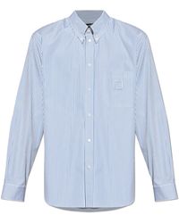 Fendi - Shirt With A Striped Pattern - Lyst