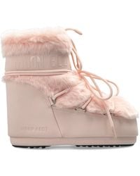 Moon Boot - Snow Boots 'Mb Icon Low Faux Fur' - Lyst