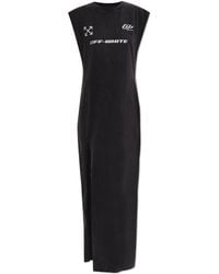 Off-White c/o Virgil Abloh - Dress With Logo - Lyst