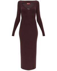 DIESEL - Wool Dress -Oloni' - Lyst