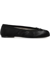 Maison Margiela - Ballet Flats With 'Tabi' Cut-Out - Lyst