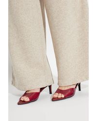 Black Suede Studio - 'Belle 60' Heeled Mules - Lyst