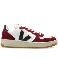 Veja - "V-10 Prime Leather" Sports Shoes - Lyst
