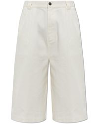 adidas Originals - Denim Shorts With Wide Legs - Lyst