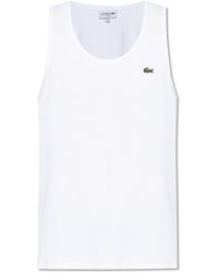 Lacoste - Sleeveless T-Shirt - Lyst