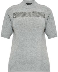 Fabiana Filippi - Top With Shimmering Sequins - Lyst