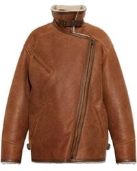 Isabel Marant - Shearling Coat "Adelina" - Lyst
