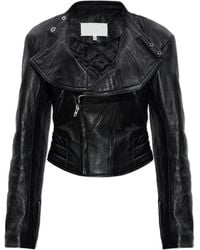 Maison Margiela - Leather Jacket - Lyst