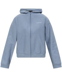 Balenciaga - Sweatshirt With Embroidered Logo - Lyst