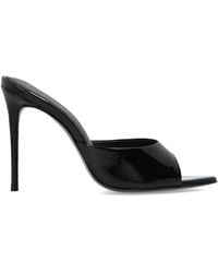 Black Suede Studio - 'Jazz 100' Heeled Mules - Lyst