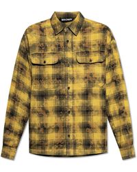 Palm Angels - Plaid Patterned Shirt - Lyst
