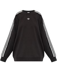 adidas Originals - Sweatshirt With Embroidered Logo - Lyst