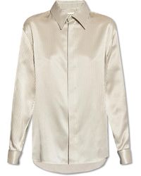 Saint Laurent - Silk Shirt, - Lyst