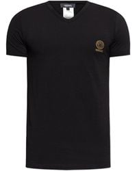Versace - Lingerie T-Shirt With V-Neck - Lyst