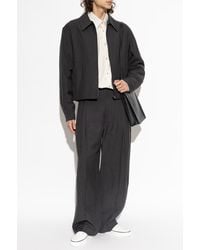 Lemaire - Jacket With Collar - Lyst