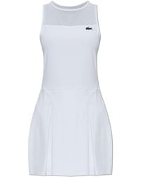 Lacoste - Dress With Attached Shorts - Lyst