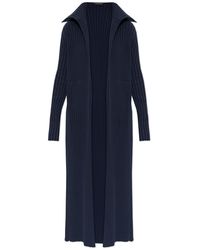 Balenciaga - Long Cardigan With Pockets - Lyst