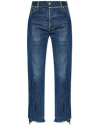 Vetements - Jeans With Raw Finish - Lyst
