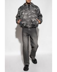 MISBHV - Down Jacket With Camo Motif - Lyst