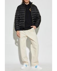 Versace - Down Jacket With Stand-Up Collar - Lyst