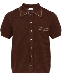 Versace - Short-Sleeved Cardigan - Lyst