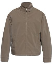 FRAME - Jacket With Stand-Up Collar - Lyst