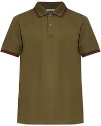 Moncler - Polo With Logo Patch - Lyst