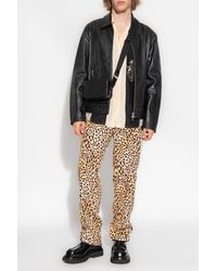 DSquared² - Trousers With Animal Motif - Lyst