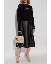 Balenciaga - Sweater With Logo - Lyst