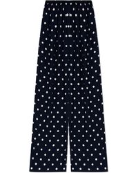 Balenciaga - Polka Dot Pattern Trousers - Lyst